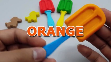 Learn Colors Play Doh  icle Funny Dog Molds Fun & Crea