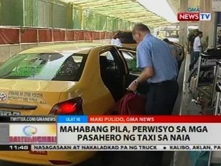 BT: LTFRB, nagsimula nang magbantay sa NAIA kontra abusadong taxi driver