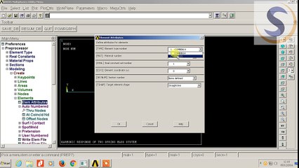 HARMONIC ANALYSIS USING ANSYS MECHANICAL APDL
