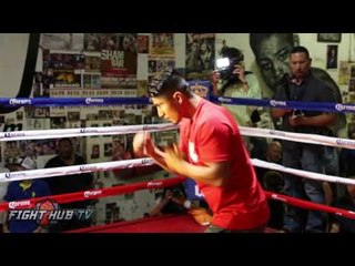 Mikey Garcia vs. Elio Rojas Full Video- COMPLETE Garcia Media Workout video