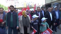 AK Parti Beyoğlu İlçe Başkanlığı,hacıahmet Mahallesi'nde 'Sevgi Yürüyüşü' Gerçekleştirdi
