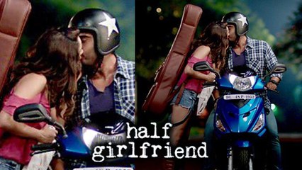 Shraddha Kapoor Arjun Kapoor STEAMY KISS In Half Girlfriend