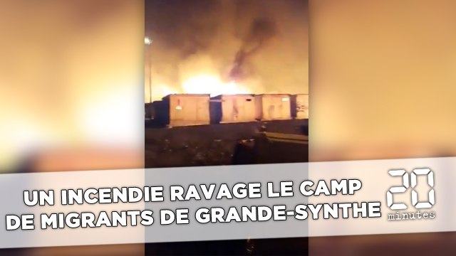 Grande-Synthe: Le camp de migrants réduit en cendres par un incendie