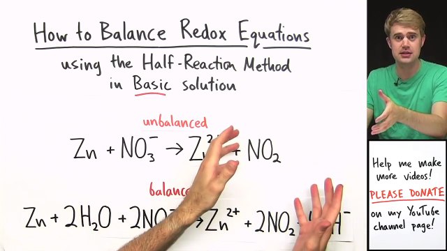 How to Balance Redox Equations in Basic Solution