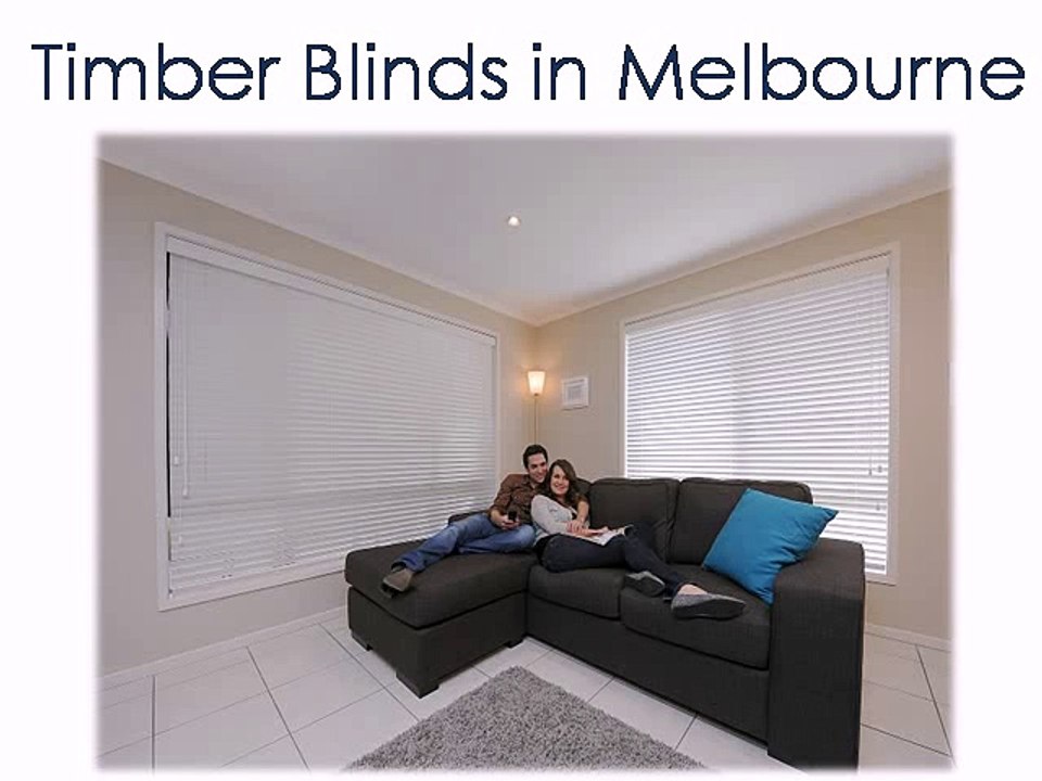 Timber Blinds Melbourne