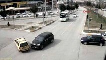 Tokat'ta Trafik Kazaları Mobese Kameralarına Yansıdı