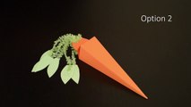 [Spécial Pâques] : Fabriquez une boîte carotte originale pour offrir vos chocolats