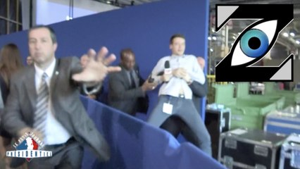 [Zap Télé] L. Morin du Petit Journal violemment chassé d'un meeting de F. Fillon ! (11/04/17)