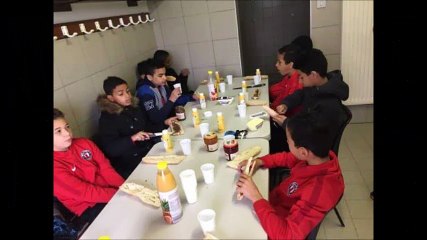 Prévention : l'importance du petit déjeuner avec les U13 Equipe 1 du RACING CLUB DE BELIGNY
