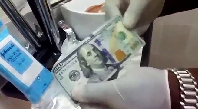 SSD Chemical solution for cleaning back notes