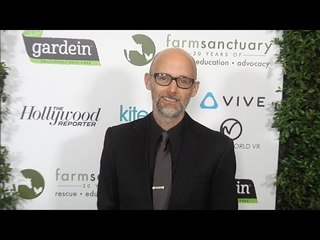 Moby "Farm Sanctuary's 30th Anniversary Gala" Green Carpet
