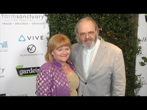 Lesley Nicol & David Keith Heald Farm Sanctuary's 30th Anniversary Gala Green Carpet