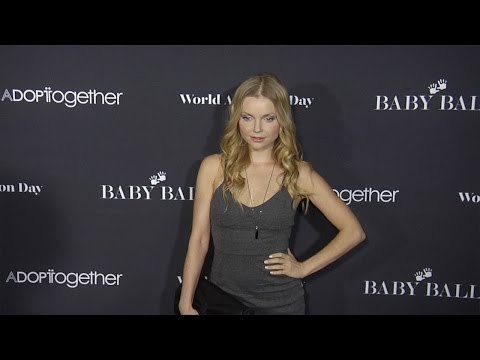 Izabella Miko AdoptTogether 2016 Baby Ball Gala Black Carpet