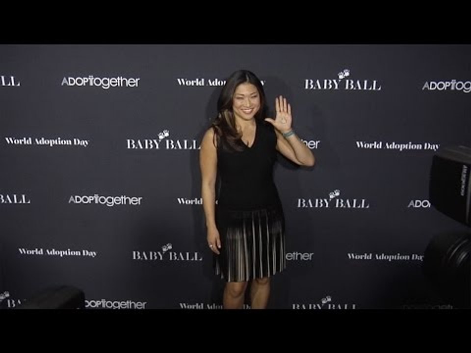 Jenna Ushkowitz "AdoptTogether 2016 Baby Ball Gala" Black Carpet