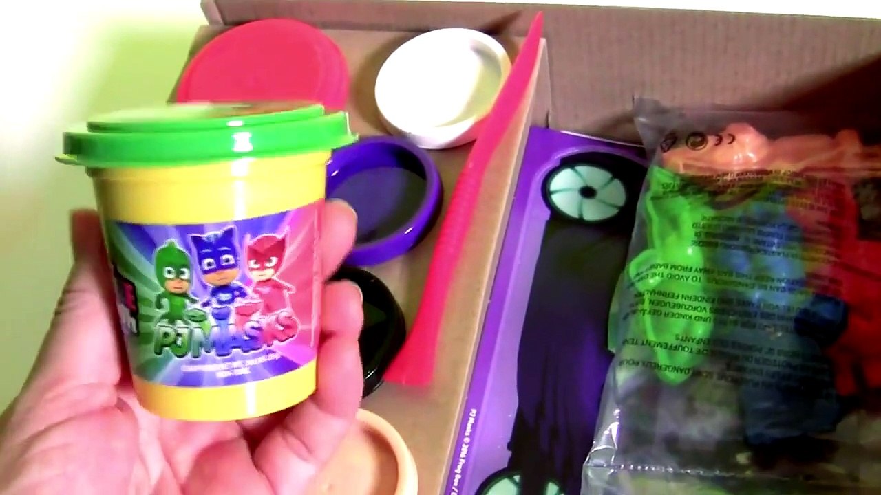 Softee Dough PJ Masks Mold 'n Play 3D Figure Maker DIY Di