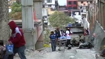 Derrumbe en obras de estacionamiento comercial en Ciudad de México