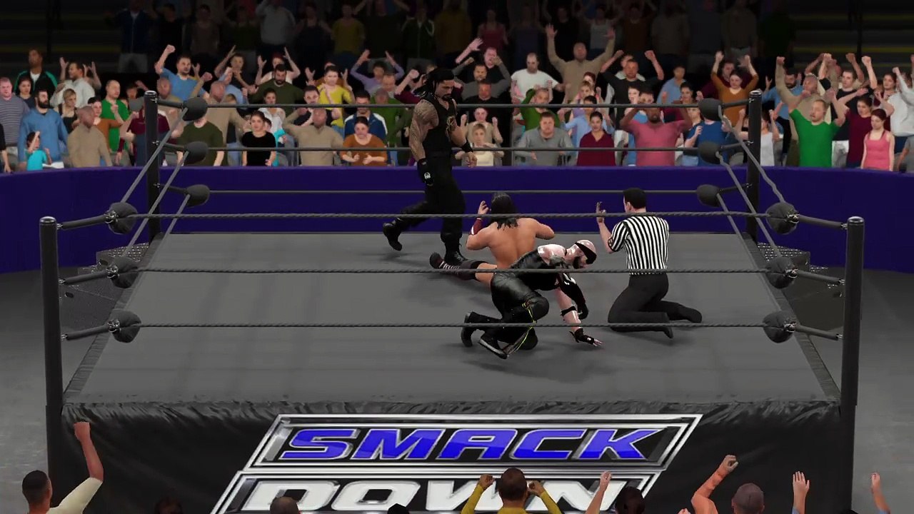 WWE 2K17 triple threat