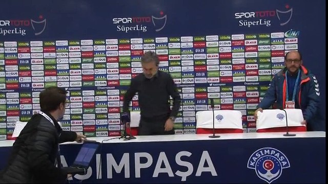 Aykut Kocaman: “İlk Yarı Bizim Kontrolümüzdeydi”