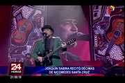 Uruguayo Jorge Drexler se solidariza y canta música peruana