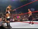 Randy Orton RKO's Cena while HHH distracts on RAW