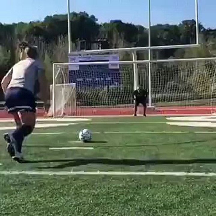 fantastic football  trick to make a perfect goal