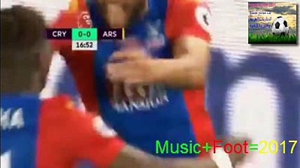 اهداف مباراة كريستال بالاس3 0 ارسنال تعليق حفيظ دراجي