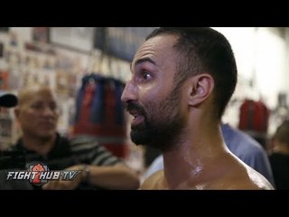 Paulie Malignaggi answers if this Saturday will be the last fight of his career