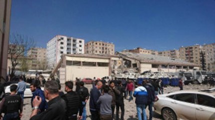 Diyarbakır'daki Patlamadan İlk Görüntüler