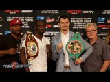 Terence Crawford vs. Viktor Postol COMPLETE Final Press Conference & Face Off