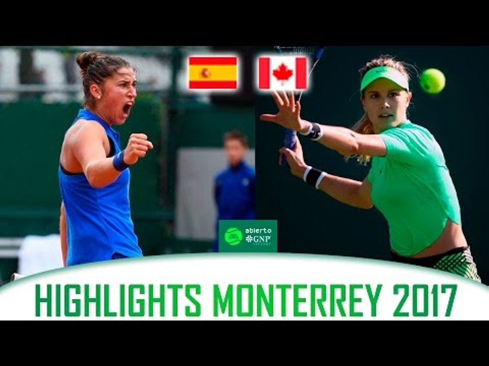 Tennis News - Sara SORRIBES TORMO vs Eugenie BOUCHARD Highlights Monterrey 2017