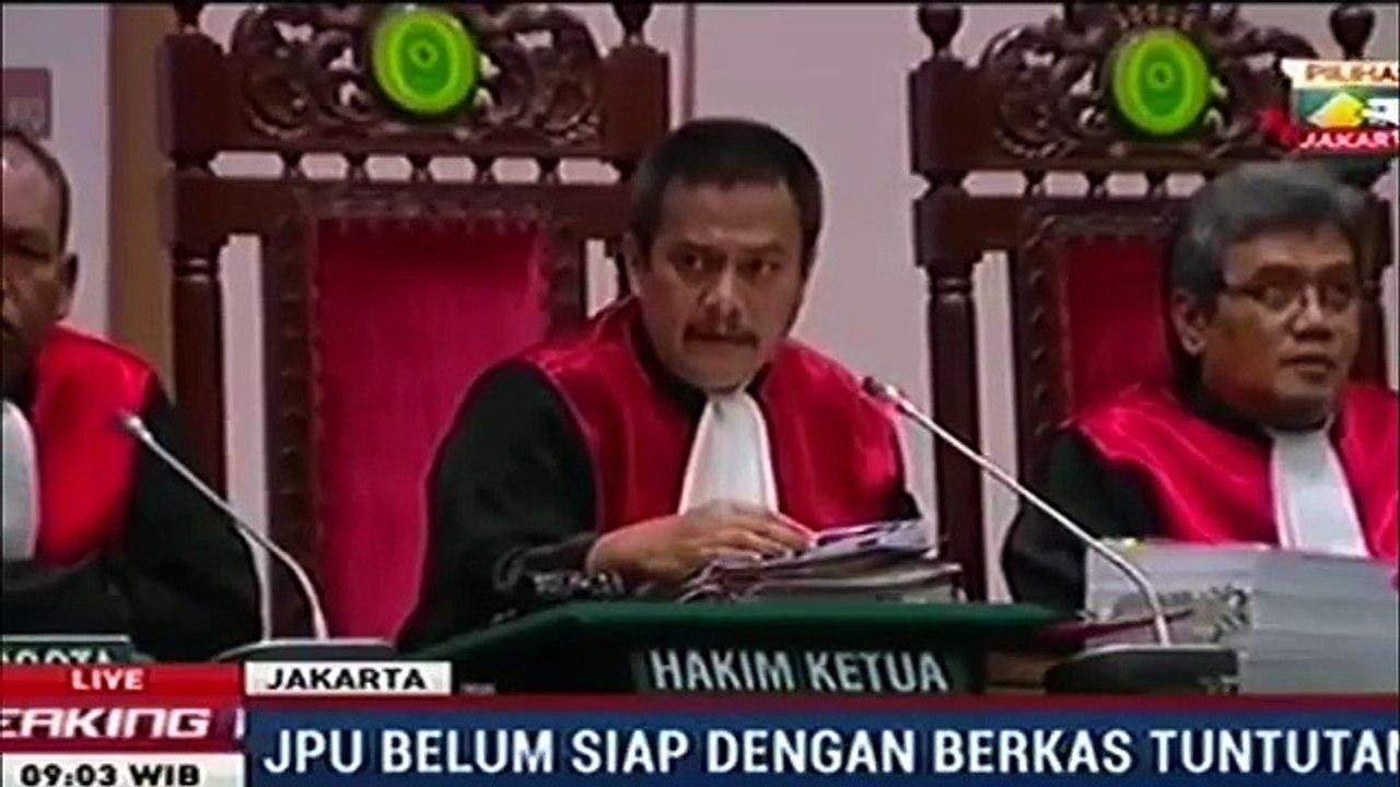 TEGANG..! HAKIM BENTAK JPU SAAT PEMBACAAN TUNTUTAN PADA SIDANG AHOK KE-18 11 APRIL 2017