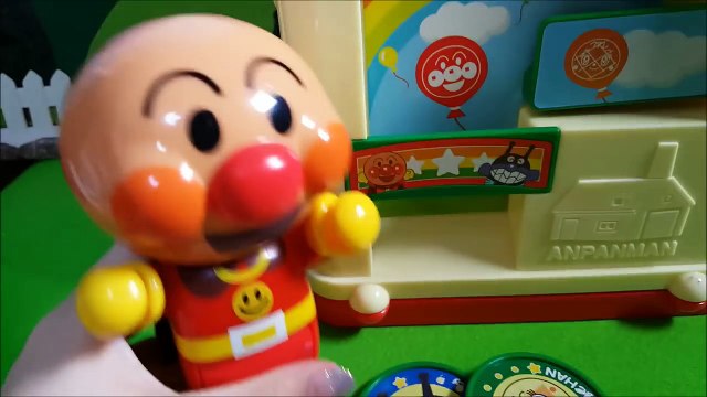 アンパンマン おもちゃ たのしいコインボックス かくれんぼ パン工場にバイキンマンが隠れていたよ★トイキッズ おもちゃ アニメ キッズ ごっこ 遊び 子供向け 寸劇 Toy anpanman