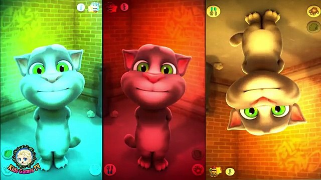 Baby Learn Colors with My Talking Tom Colours for Kids Animation Education Cartoons Compilation New[1]