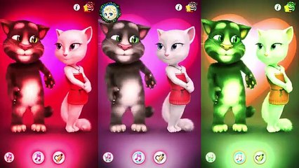 Baby Learn Colors with My Talking Tom Colours for Kids Animation Education Cartoons videos 2017