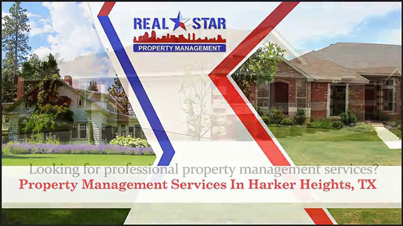 Property Management Services In Harker Heights, TX