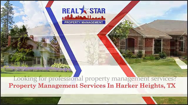 Property Management Services In Harker Heights, TX