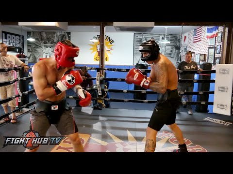 Jose Benavidez Jr. putting in hard sparring w/Sergey Lipinets ahead of July 23rd fight