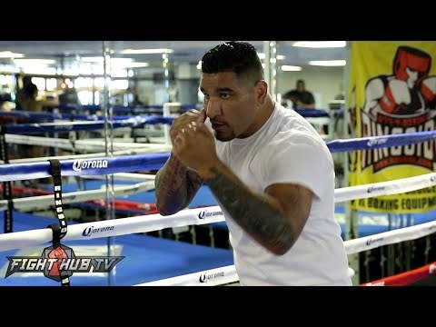 Deontay Wilder vs. Chris Arreola full video- COMPLETE Arreola media workout video