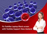Fix Toshiba Laptop Black screen with Toshiba Support New Zealand
