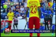 Raúl Ruidíaz recibe elogios tras anotar golazo con Morelia