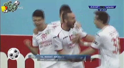 گل اول بازی لوکوموتیوتاشکند و استقلال