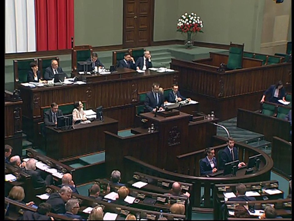Poseł Marcin Horała - Wystąpienie z dnia 07 kwietnia 2017 roku.