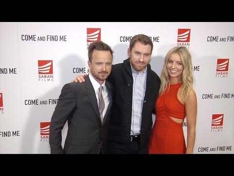 Aaron Paul, Annabelle Wallis, Zack Whedon Come and Find Me Premiere Red Carpet