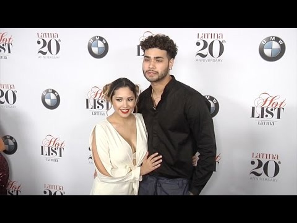 Jasmine V & Ronnie Banks Latina's 7th Annual Hollywood Hot List Red Carpet