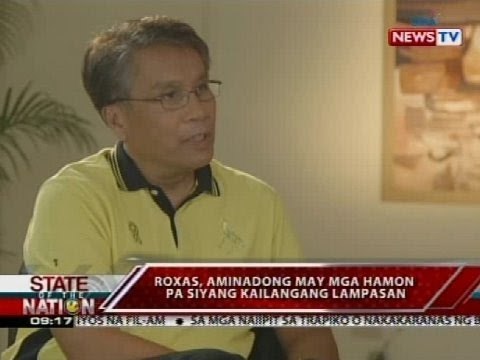 SONA: Roxas, itutuloy raw ang mga nasimulan ni PNoy