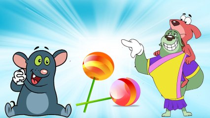 RAT A TAT| Candy Challenge  & Real Food Fight  | Chotoonz Kids Funny Cartoons