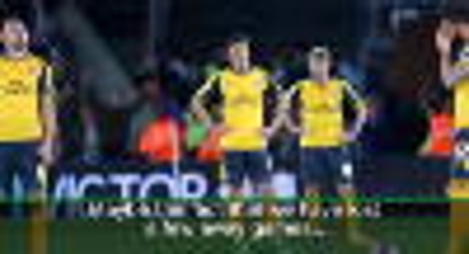 Arsenal didn't 'down tools' against Palace - Wenger
