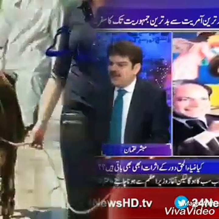 Mubasher Lucman Is Doing Full Heavy Chitrool Of Maryam Nawaz And Nawaz Sharif