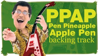 SHRED THIS! PPAP Pen Pineapple Apple Pen (Rock Metal Backing Track with Lyrics)