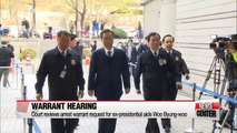 Court reviewing arrest warrant request for ex-presidential aide Woo Byung-woo